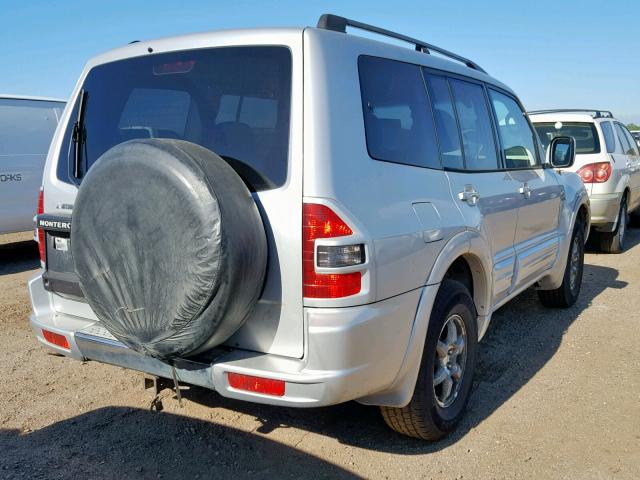 JA4MW51RX2J045769 - 2002 MITSUBISHI MONTERO LI SILVER photo 4