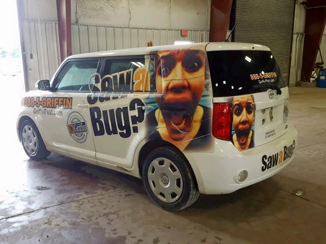 JTLZE4FE1A1112065 - 2010 TOYOTA SCION XB 白色 照片 3