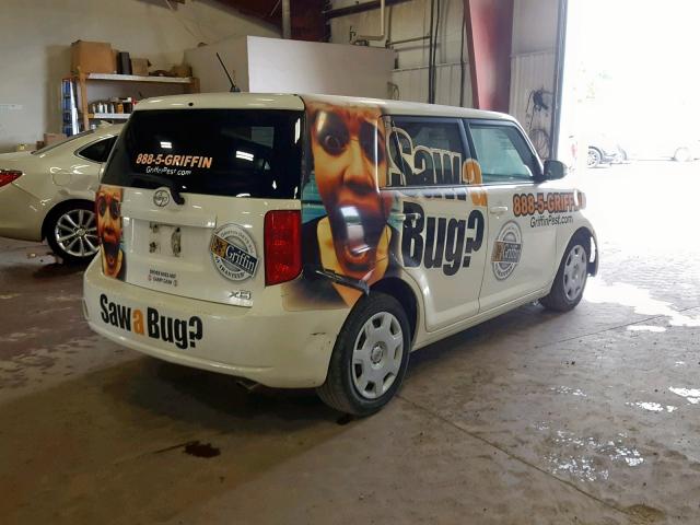 JTLZE4FE1A1112065 - 2010 TOYOTA SCION XB 白色 照片 4