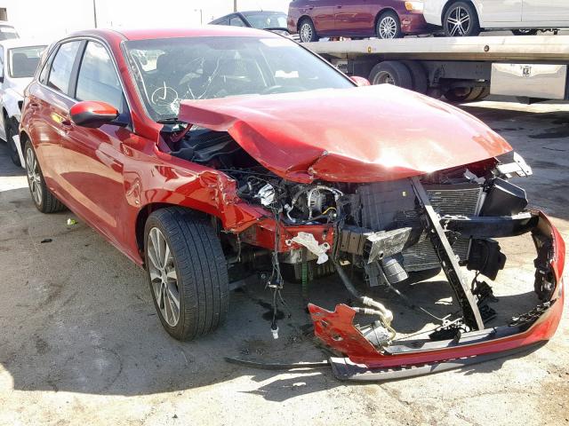 KMHH35LE4JU049867 - 2018 HYUNDAI ELANTRA GT RED photo 1