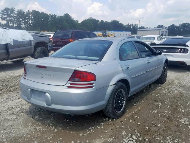 1B3EJ46X51N657929 - 2001 DODGE STRATUS SE SILVER photo 4