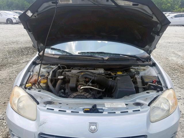 1B3EJ46X51N657929 - 2001 DODGE STRATUS SE SILVER photo 7