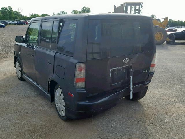 JTLKT324664120411 - 2006 TOYOTA SCION XB 黑色 照片 3