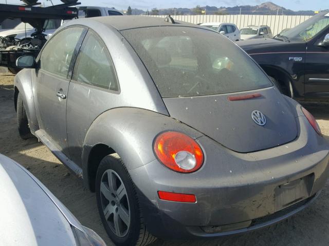 3VWRW31C96M414493 - 2006 VOLKSWAGEN NEW BEETLE CHARCOAL photo 3