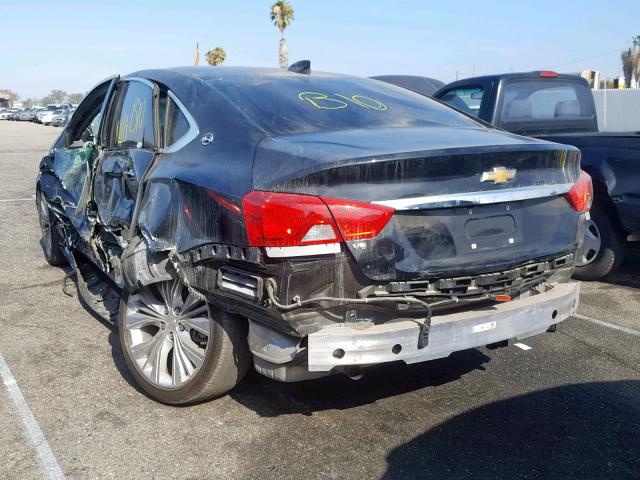 2G1145S3XG9203676 - 2016 CHEVROLET IMPALA LTZ BLACK photo 3