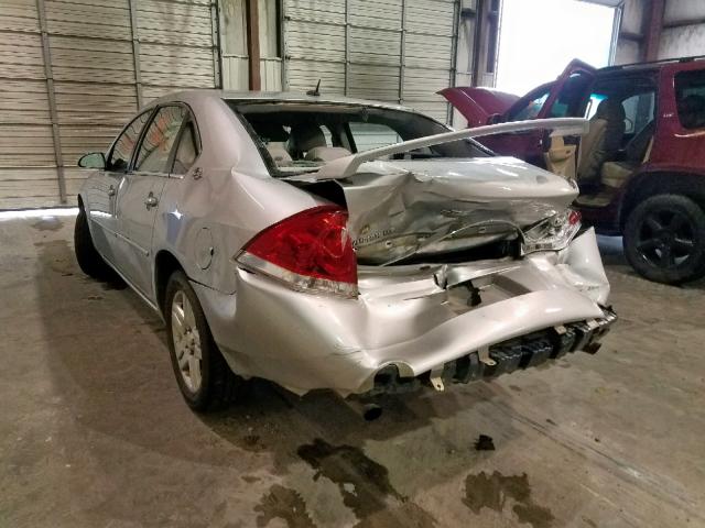 2G1WU581369402708 - 2006 CHEVROLET IMPALA LTZ SILVER photo 3