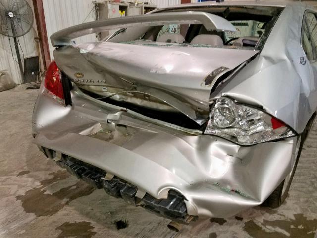 2G1WU581369402708 - 2006 CHEVROLET IMPALA LTZ SILVER photo 9