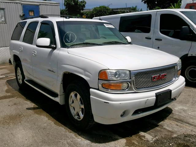 1GKEK63UX5J151046 - 2005 GMC YUKON DENA WHITE photo 1