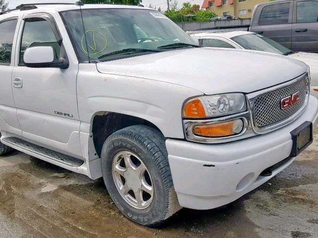 1GKEK63UX5J151046 - 2005 GMC YUKON DENA WHITE photo 9