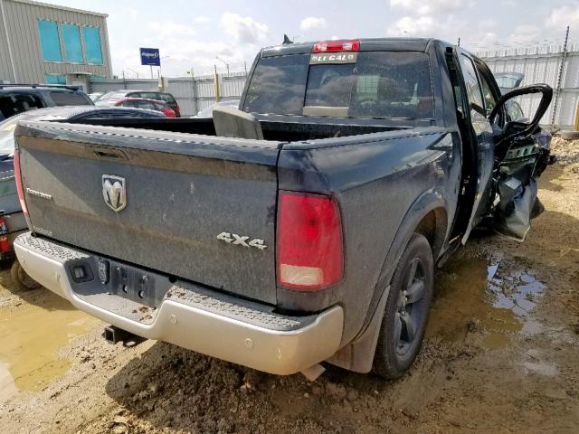 1C6RR7LT0JS118607 - 2018 RAM 1500 SLT BLACK photo 4