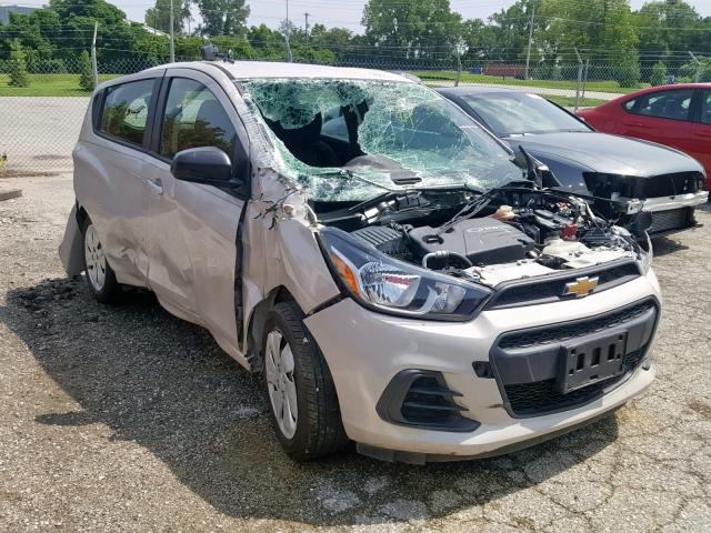 KL8CB6SA9GC542733 - 2016 CHEVROLET SPARK LS TAN photo 1