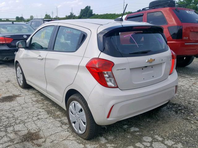 KL8CB6SA9GC542733 - 2016 CHEVROLET SPARK LS TAN photo 3