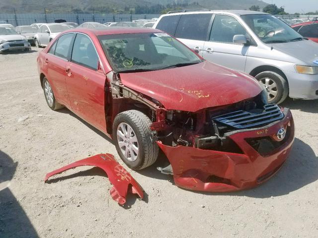 4T1BB46K49U073893 - 2009 TOYOTA CAMRY HYBR RED photo 1