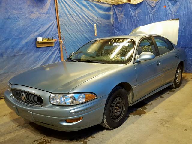 1G4HP52K934192764 - 2003 BUICK LESABRE CU BLUE photo 2