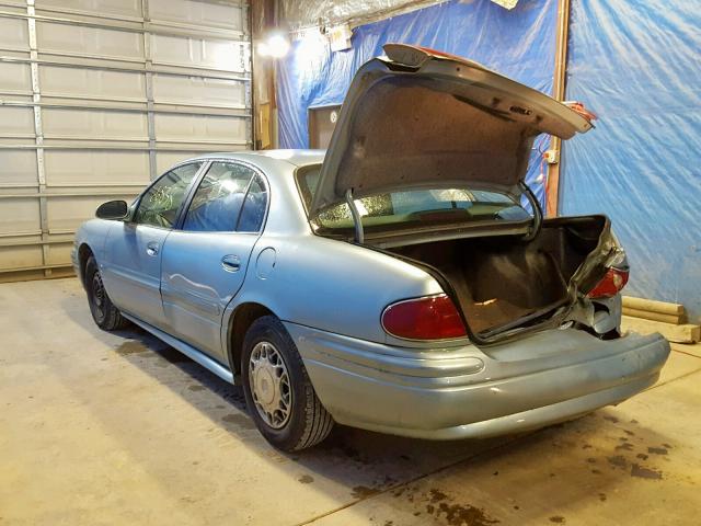 1G4HP52K934192764 - 2003 BUICK LESABRE CU BLUE photo 3