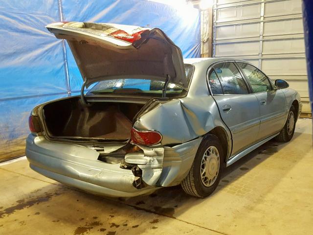 1G4HP52K934192764 - 2003 BUICK LESABRE CU BLUE photo 4