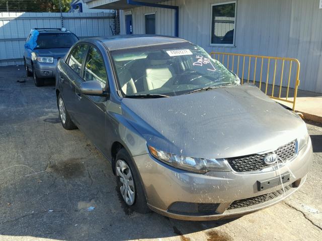 KNAFU4A21B5442777 - 2011 KIA FORTE EX GRAY photo 1