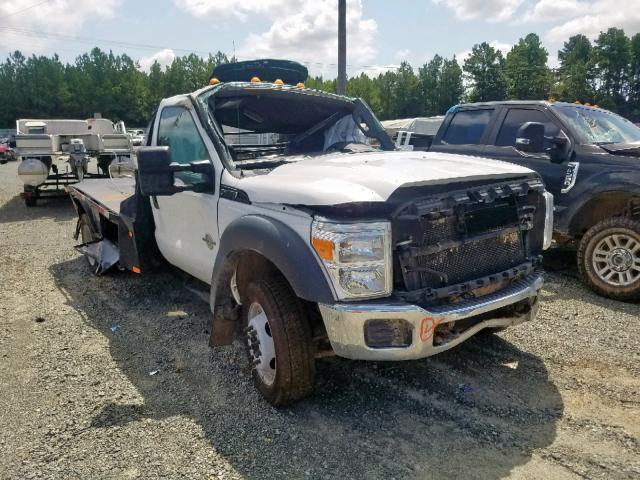 1FDUF5HT7FEA78326 - 2015 FORD F550 SUPER WHITE photo 1