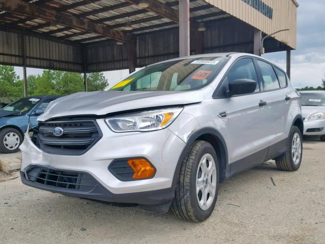 1FMCU0F75HUD72259 - 2017 FORD ESCAPE S SILVER photo 2