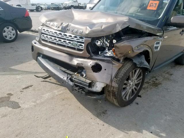 SALAK2D41BA588309 - 2011 LAND ROVER LR4 HSE LU BROWN photo 9