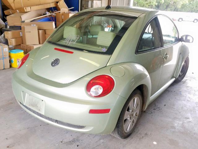 3VWRW31CX8M507249 - 2008 VOLKSWAGEN NEW BEETLE მწვანე ფოტო 4