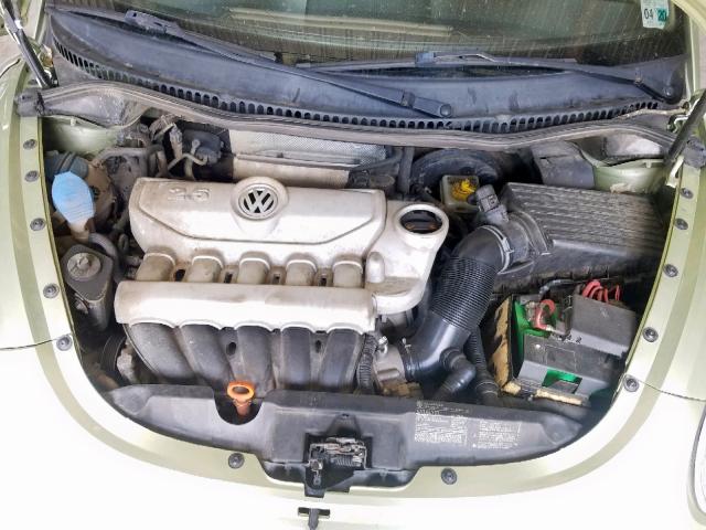 3VWRW31CX8M507249 - 2008 VOLKSWAGEN NEW BEETLE მწვანე ფოტო 7