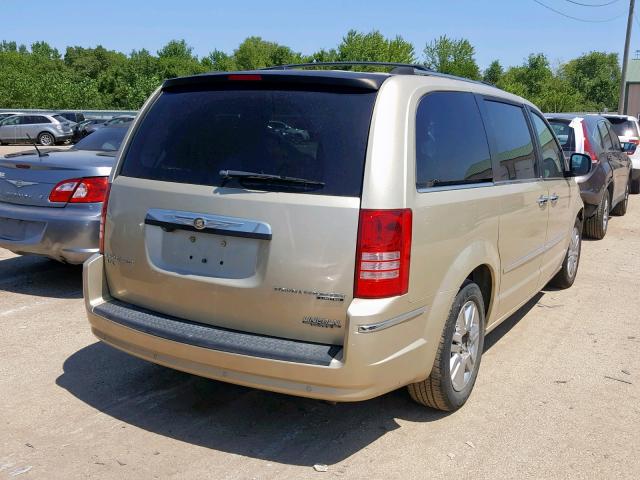 2A4RR7DX7AR399438 - 2010 CHRYSLER TOWN & COU GOLD photo 4