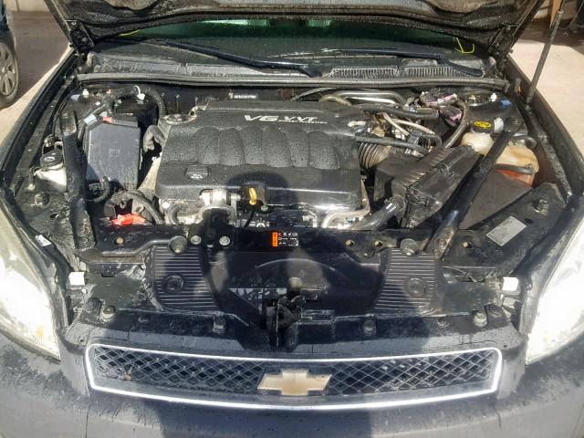 2G1WC5E36C1319065 - 2012 CHEVROLET IMPALA LTZ BLACK photo 7