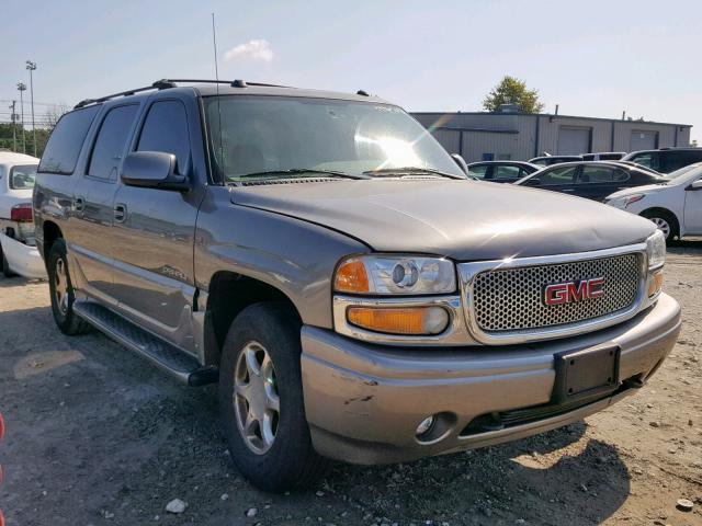 1GKFK66U25J151137 - 2005 GMC YUKON XL D GRAY photo 1