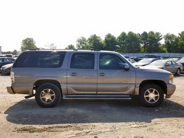 1GKFK66U25J151137 - 2005 GMC YUKON XL D GRAY photo 9