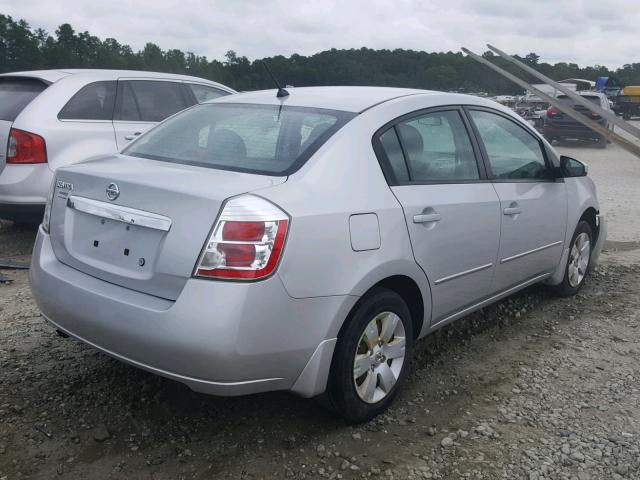 3N1AB6AP5AL715246 - 2010 NISSAN SENTRA 2.0 SILVER photo 4