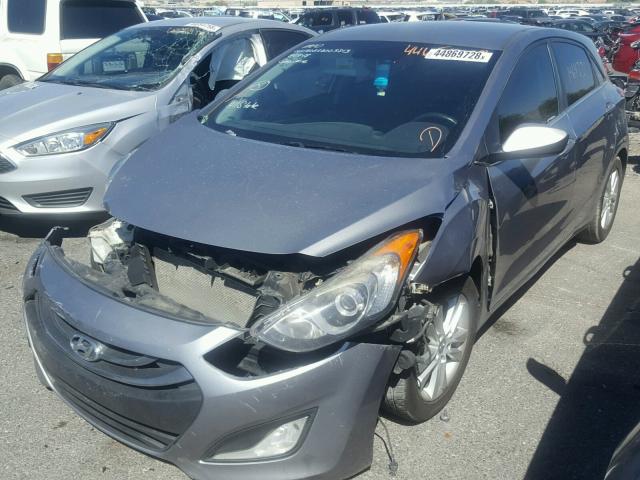 KMHD35LE7DU028028 - 2013 HYUNDAI ELANTRA GT GRAY photo 2