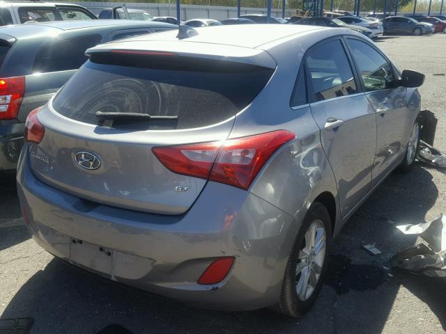 KMHD35LE7DU028028 - 2013 HYUNDAI ELANTRA GT GRAY photo 4