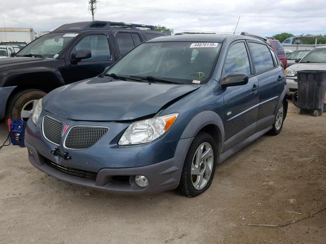 5Y2SL65886Z449321 - 2006 PONTIAC VIBE GRAY photo 2