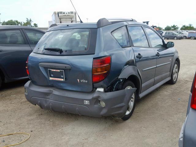 5Y2SL65886Z449321 - 2006 PONTIAC VIBE GRAY photo 4