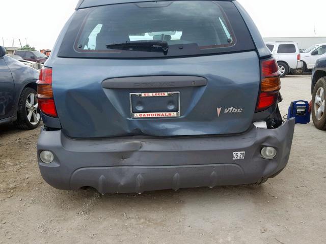 5Y2SL65886Z449321 - 2006 PONTIAC VIBE GRAY photo 9