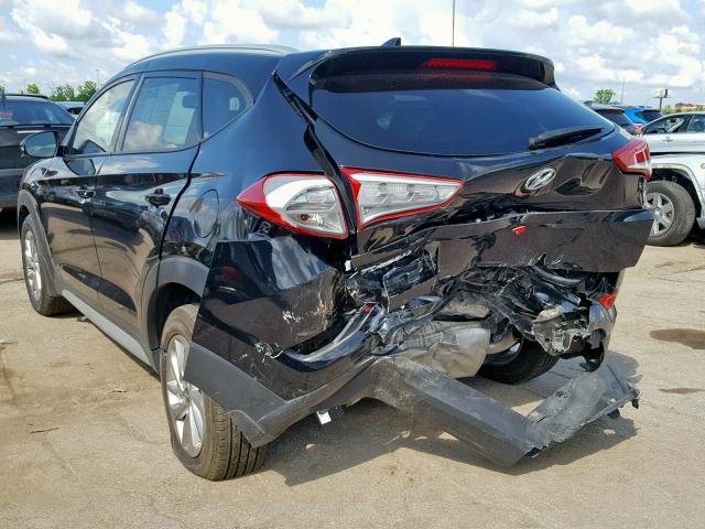 KM8J33A40HU442033 - 2017 HYUNDAI TUCSON LIM BLACK photo 3