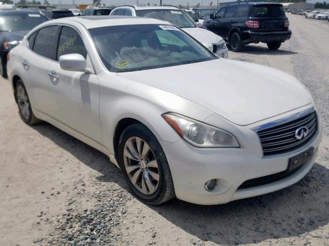 JN1BY1AP7DM510530 - 2013 INFINITI M37 WHITE photo 1