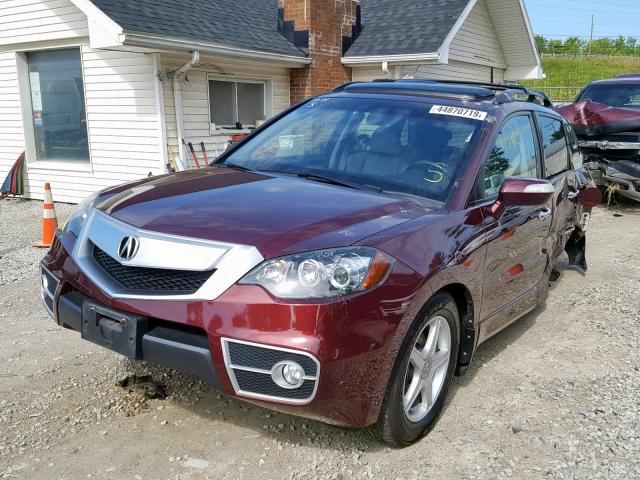 5J8TB1H53CA003259 - 2012 ACURA RDX TECHNO BURGUNDY photo 2