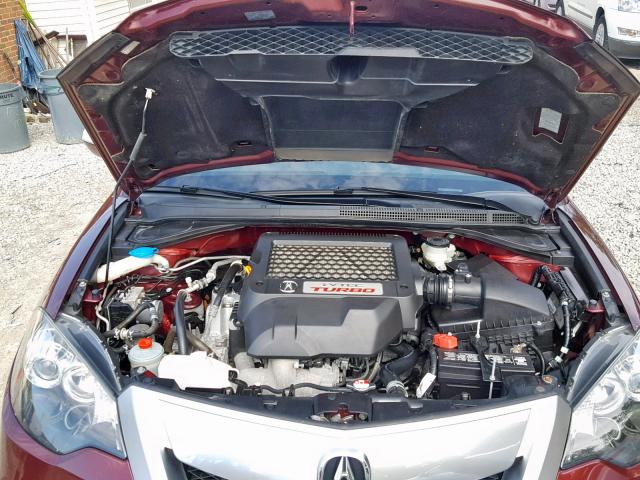 5J8TB1H53CA003259 - 2012 ACURA RDX TECHNO BURGUNDY photo 7