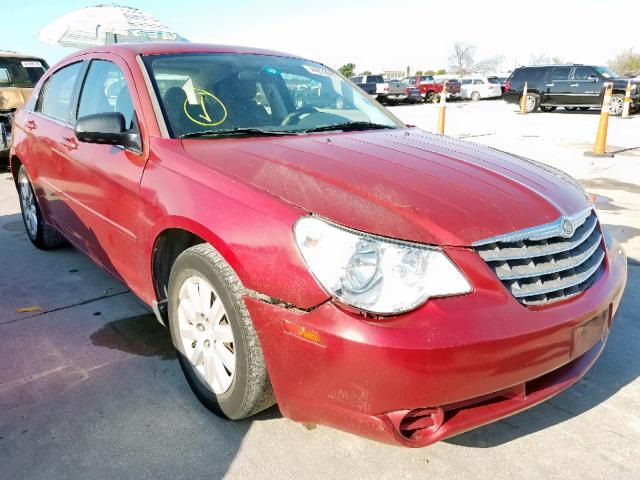 1C3LC46K48N186438 - 2008 CHRYSLER SEBRING LX MAROON photo 1