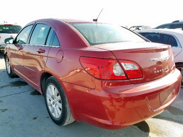 1C3LC46K48N186438 - 2008 CHRYSLER SEBRING LX MAROON photo 3