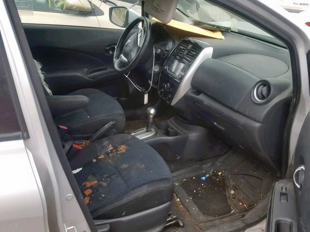 3N1CE2CP7GL386516 - 2016 NISSAN VERSA NOTE SILVER photo 5