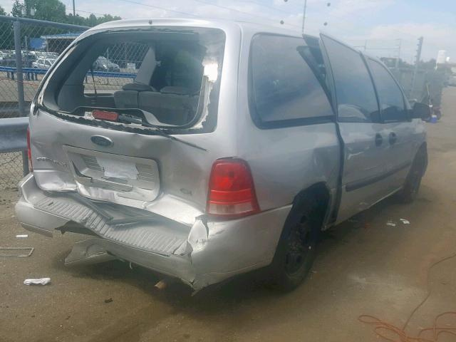 2FMZA50644BA24422 - 2004 FORD FREESTAR S GRAY photo 4