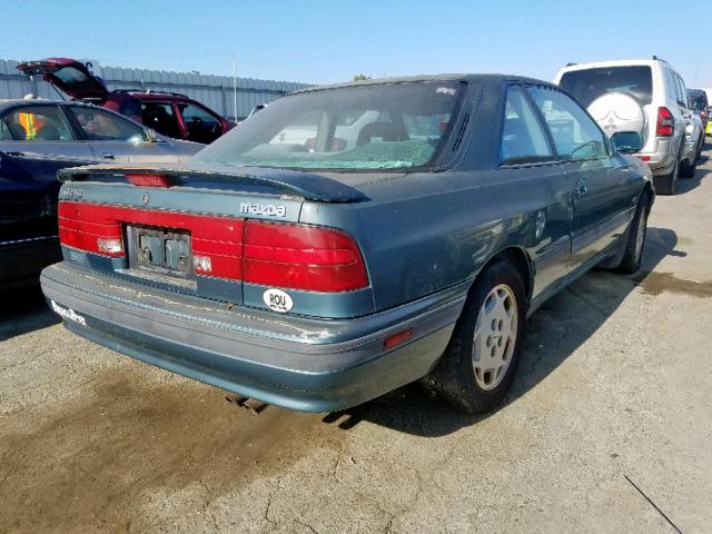 1YVGD31D0M5101872 - 1991 MAZDA MX-6 GT GREEN photo 4