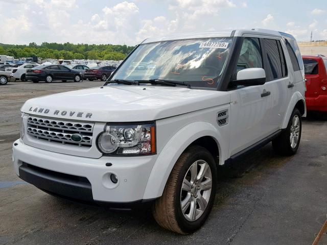 SALAK2D44DA658131 - 2013 LAND ROVER LR4 HSE LU WHITE photo 2