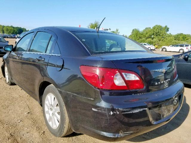 1C3LC46K57N590492 - 2007 CHRYSLER SEBRING BLACK photo 3