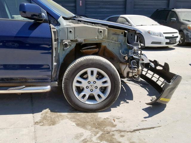 2HNYD18624H514238 - 2004 ACURA MDX TOURIN BLUE photo 9