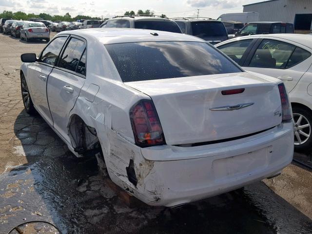 2C3CCABG6EH355296 - 2014 CHRYSLER 300 S WHITE photo 3