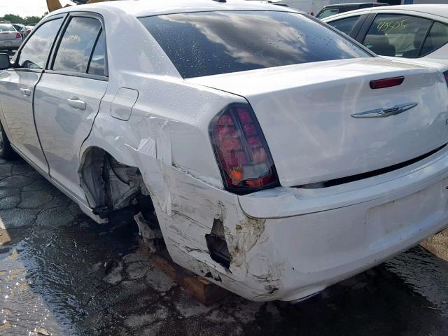 2C3CCABG6EH355296 - 2014 CHRYSLER 300 S WHITE photo 9